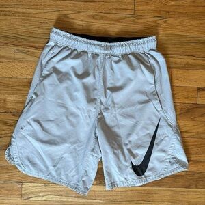 NIKE DRY FIT GRAPHIC CHECK SHORTS